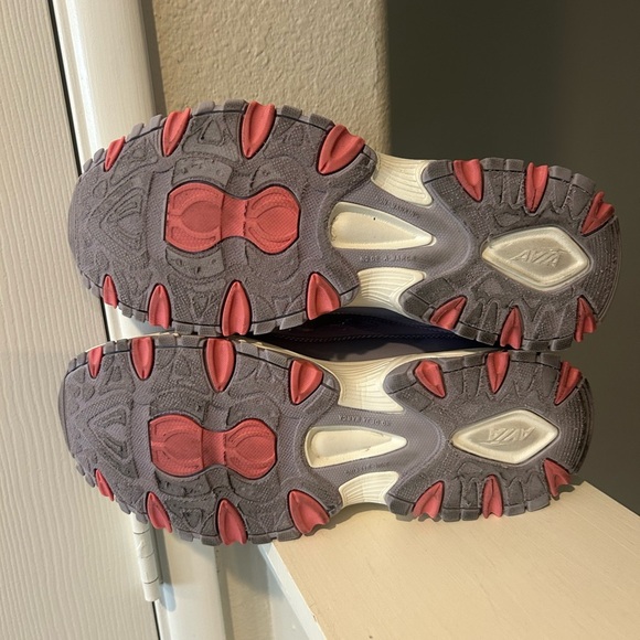 AVIA Womens Purple Gray White Athletic Running Walking WWAV21ES043 Shoes 10 - Picture 6 of 9